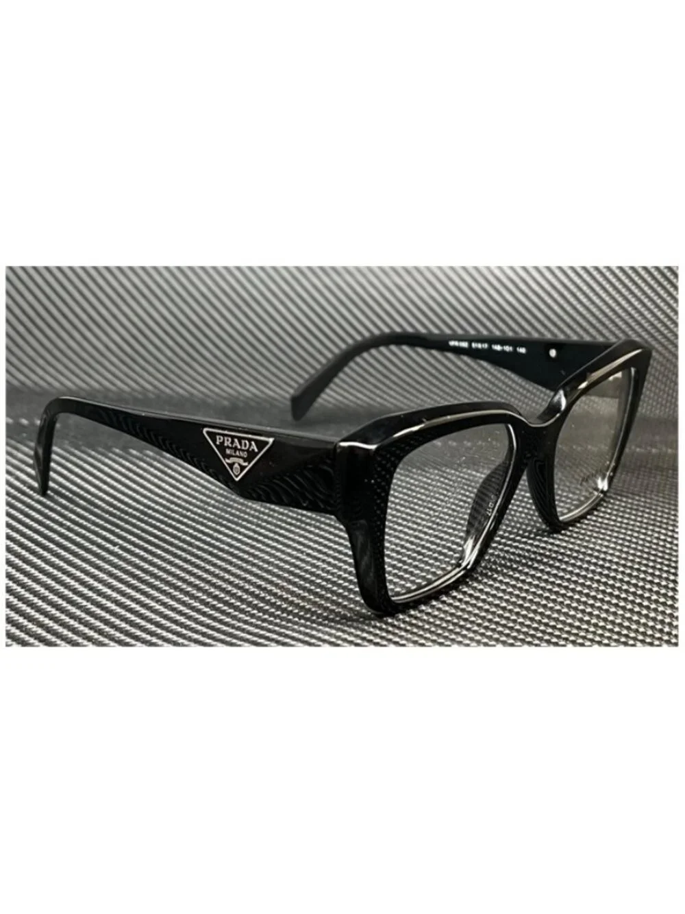 New PRADA Women  Black Eyeglasses  51- 17- 140